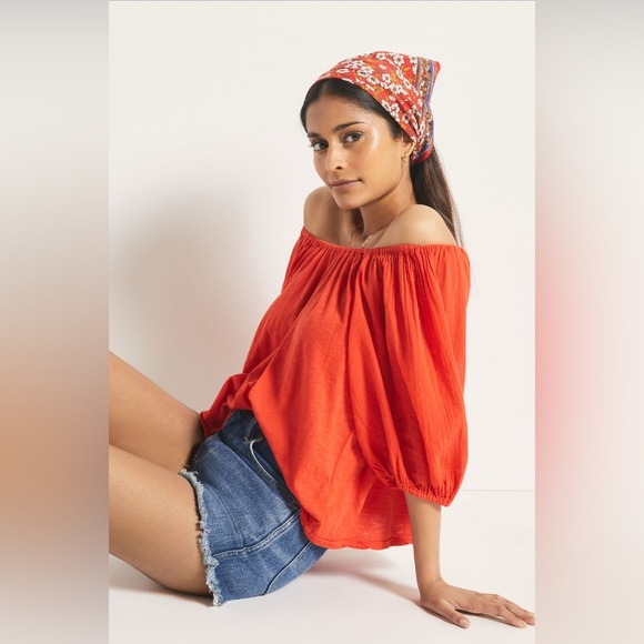 Velvet by Graham & Spencer Tops - Anthropologie Velvet & Graham Woven Top Small